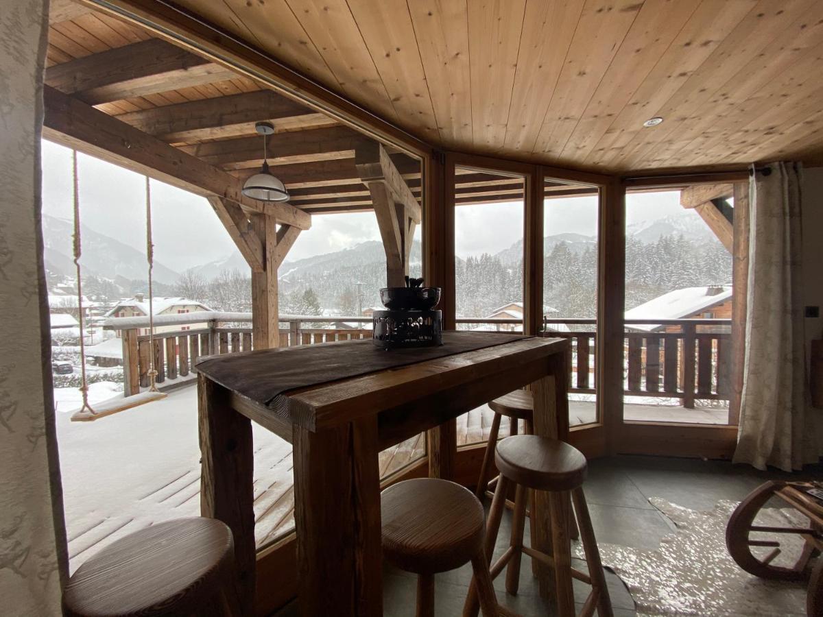 La Petite Azalee Appartement Montriond Buitenkant foto